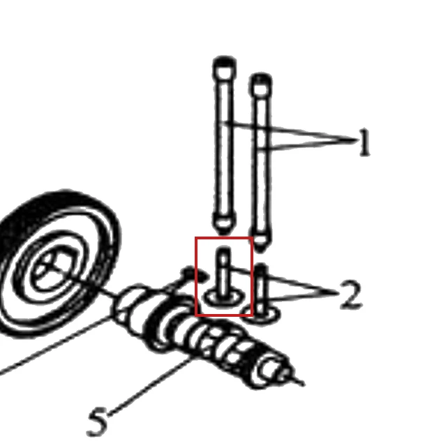 Tachet motosapa RURIS 650/651KSD, pozitia 2 pe plansa