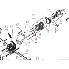 Tachet motor motocultor RURIS 731K, pozitia 58, cod ps731k-3-58