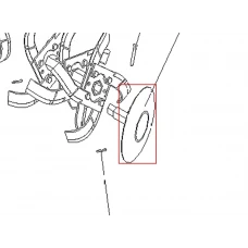 Taler motosapa RURIS 1001KSD, pozitia 1, cod ps1001ksd-8-1
