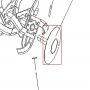 Taler motosapa RURIS 1001KSD, pozitia 1, cod ps1001ksd-8-1