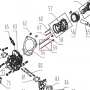 Tija impingatoare motor motocultor RURIS 731K, pozitia 59, cod ps731k-3-59