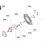 Turbina atomizor RURIS A103 S, piesa atomizor, plansa 2 pozitia 139, cod psa103s-2-139