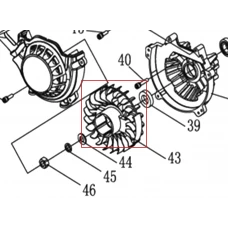 Volanta motoburghiu RURIS TT14, pozitia 43, cod pstt14-1-43