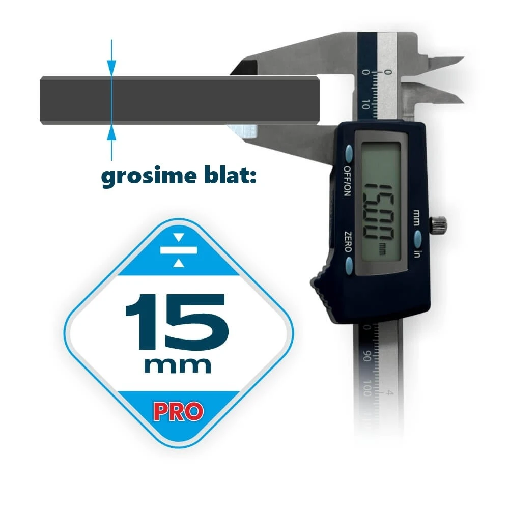Grosime blat 15 mm masa sudura PRO, GPPH