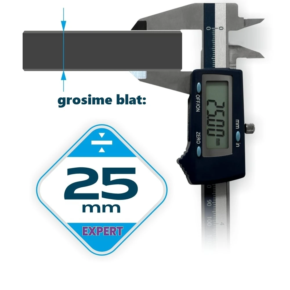 Grosime blat 25 mm masa sudura EXPERT, GPPH
