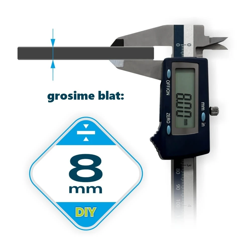 Grosime blat 8 mm masa sudura DIY, GPPH