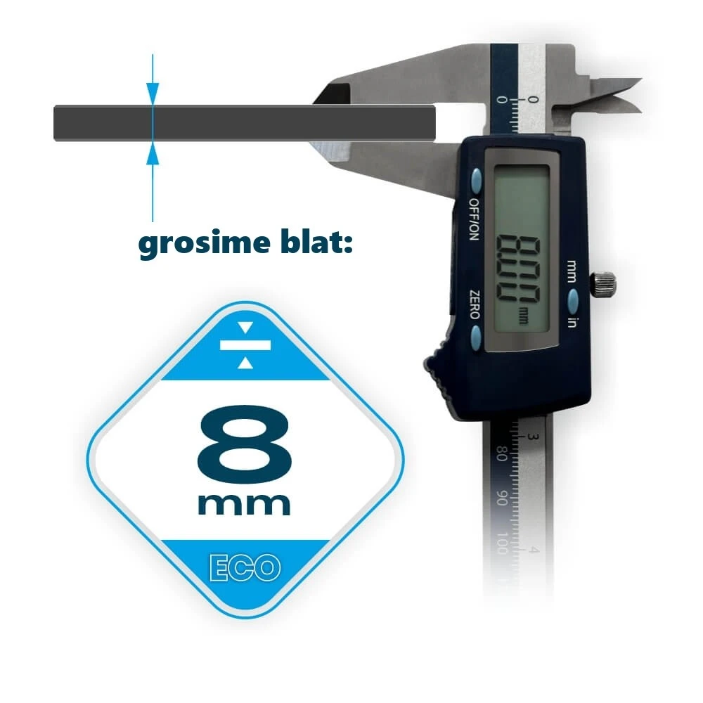 Grosime blat 8 mm masa sudura ECO, GPPH