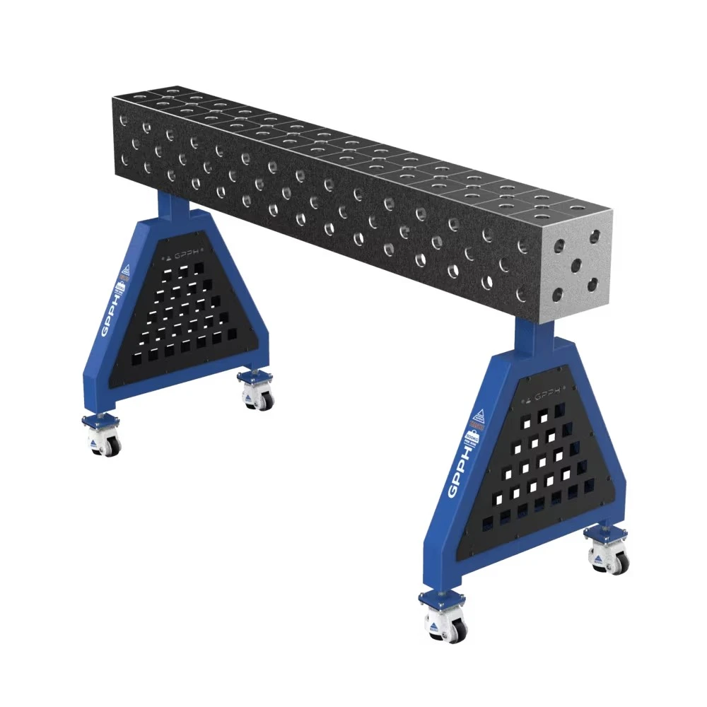 Suport sudura TRESTLE EXPERT 1500x200x200 mm, GPPH, pe roti